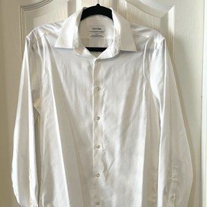 Calvin Klein White Dress Shirt